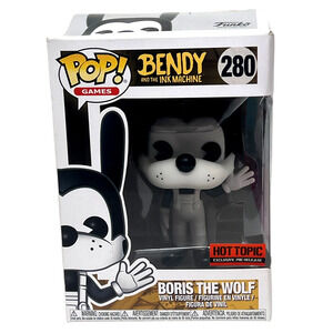 Funko POP! Games #280 Boris the Wolf Bendy Got Topic Exclusive Pre-Release